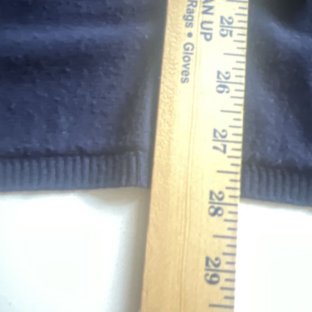 89th + Madison Gray Open Cardigan Sweater Size 1X navy blue - Picture 6 of 8